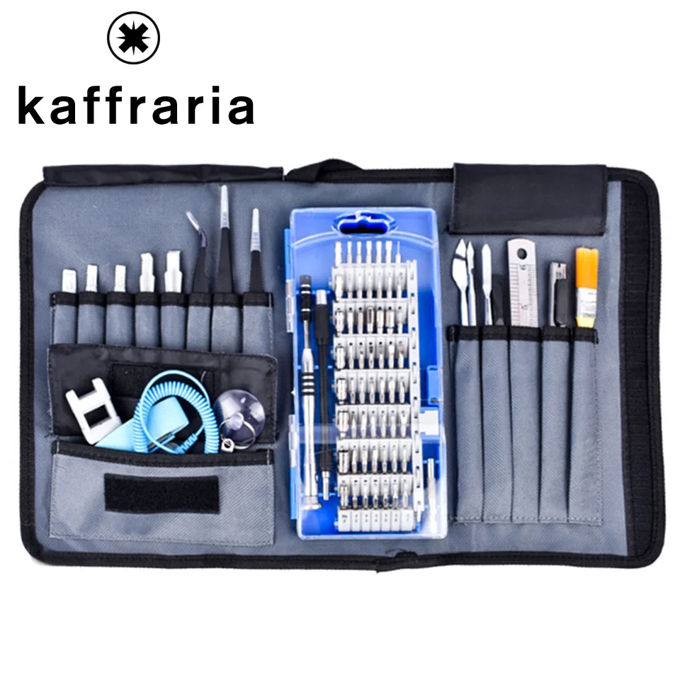 Набор многофункциональных отверток Kaffraria 60 в 1 прецизионный бит портативный