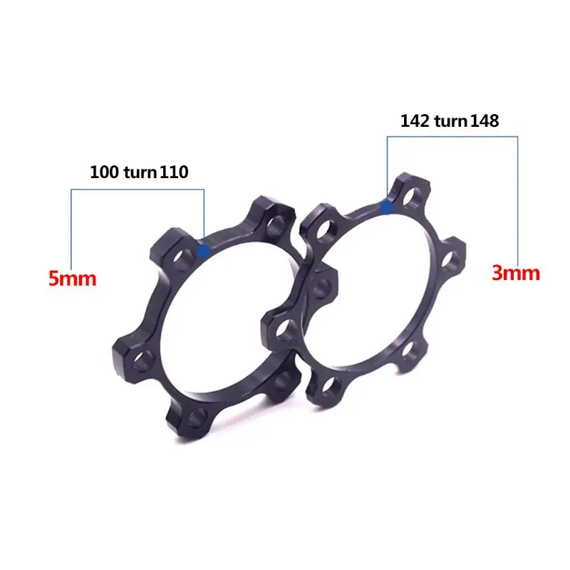 

1 Set Bicycle hub 100x15 turn 110x15 142 turn 148x12 Converter/Seat Gasket Washer Multi Specification Y51D