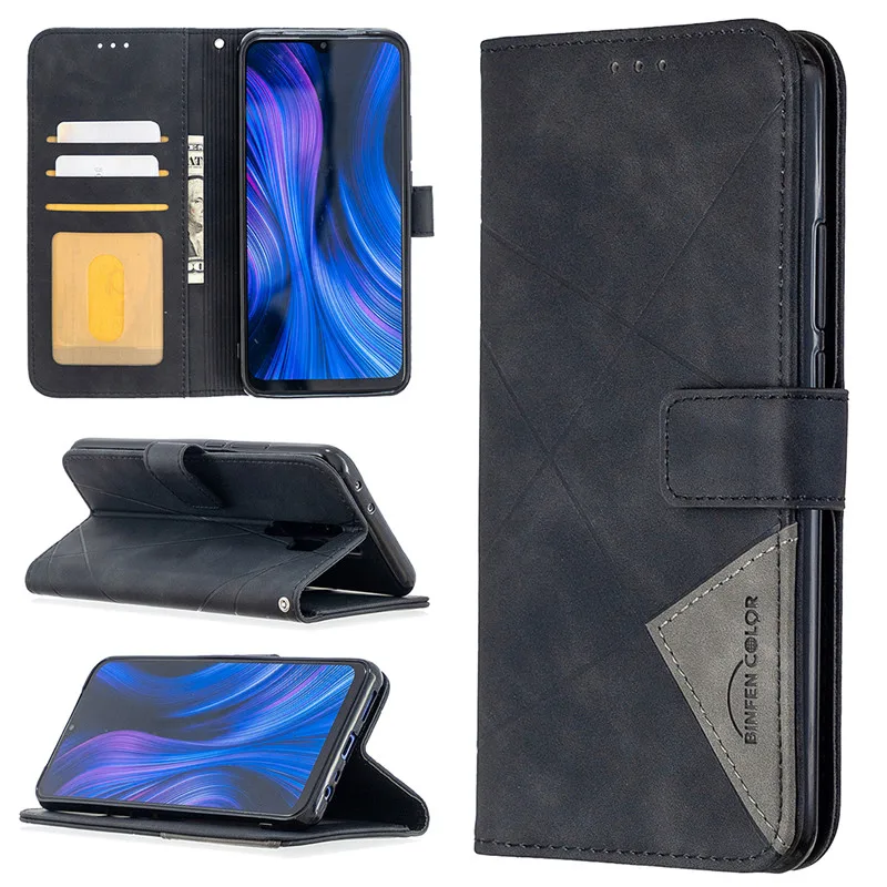 For Xiaomi Redmi 9A Case PU Leather Magnetic Flip Phone Case on sFor Funda  Xiaomi Redmi