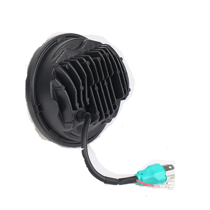 5,75 дюймов светодиодный фонарь для мотоцикла с Halo DRL для Harley Dyna VRSCD, VRSCDX, XG, XL, FLSTS, FLSTSB, FXCW 5-3/" проектор налобный фонарь