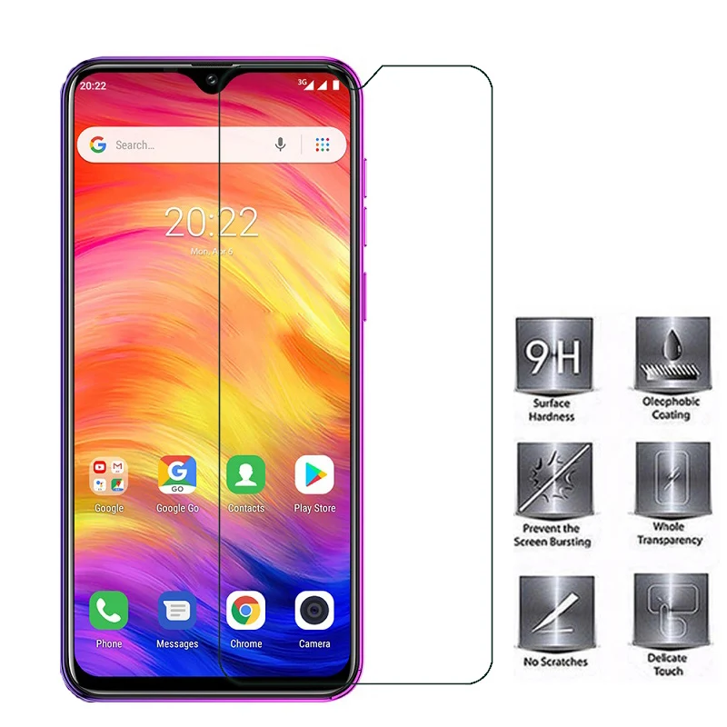 

Tempered Glass 100% Original Premium Ultra-thin Screen Protector Film For Ulefone P6000 plus Note 7 7P Power 6 3L S11 S1 Pro
