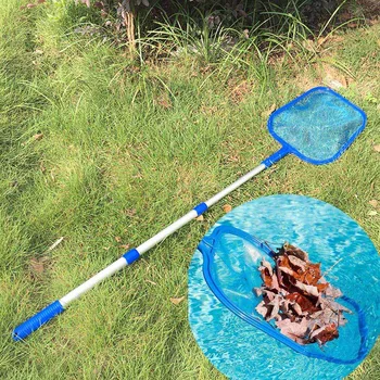 

zwembad Pool 120CM Cleaner Tools For Intex Swimming Pool Leaf Rake Mesh Frame Net Skimmer Cleaner Swimming Pool Tool piscina