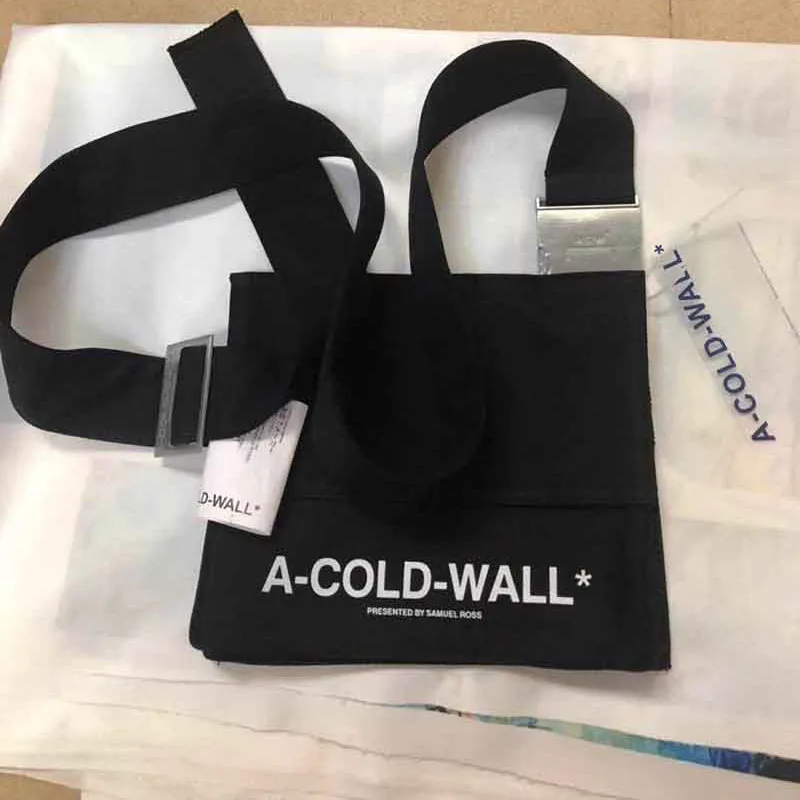 1 A-COLD-WALL футболки ACW в стиле хип-хоп модная повседневная хлопковая футболка черного и красного цвета A-COLD-WALL футболки - Цвет: 1