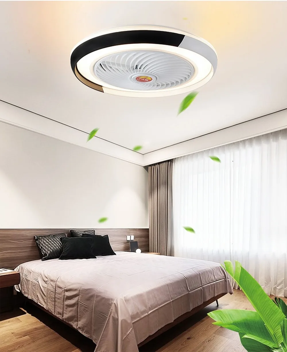 Ventilador de Teto Luzes da Lâmpada Luz com Controle Bluetooth Inteligente Remoto Ventiladores Modernos ar Fresco Sala Estar Teto App 22 lâmpada ar fresco sala estar ventiladores teto