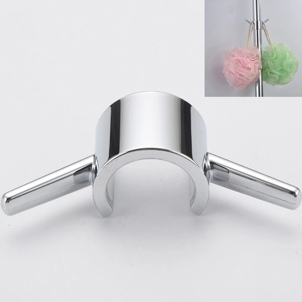 

Bathroom Shower Hanging Hook for Shower Bar Faucet Tube Bathroom Kitchen Decoration Revolve 24-25mm Bathroom Accessories