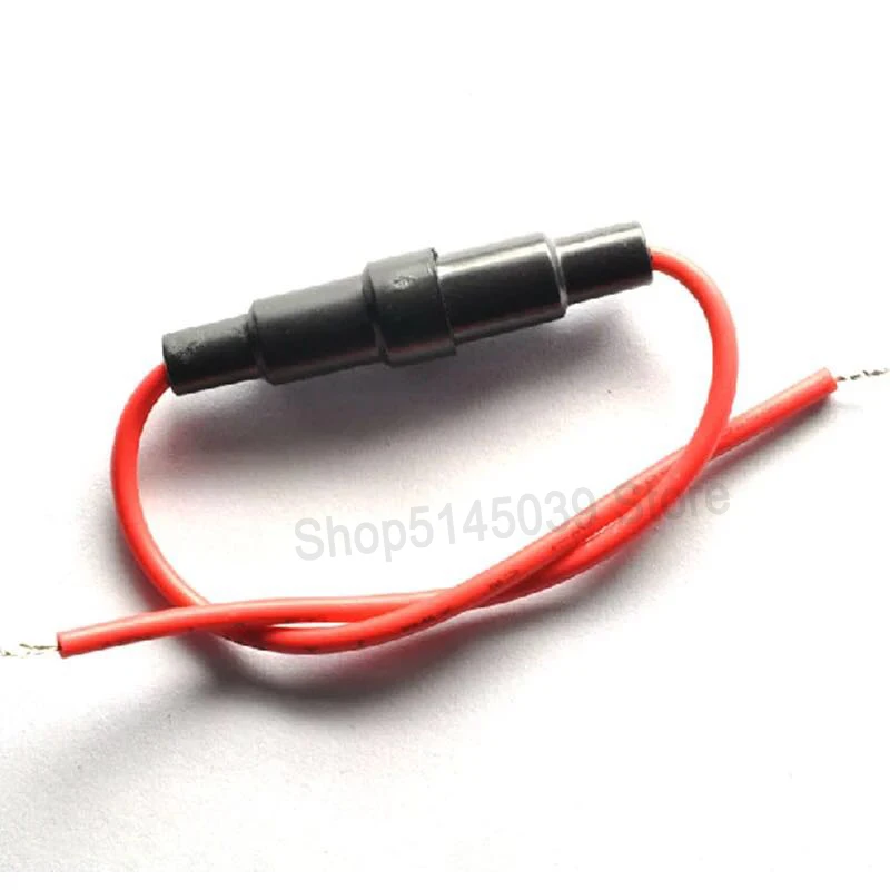 15Pcs 6*30mm Glass Fuse Holder Screw Type Inline Fuse Holder 6X30mm 220V Fast-Blow Screw Type Quick-Blow