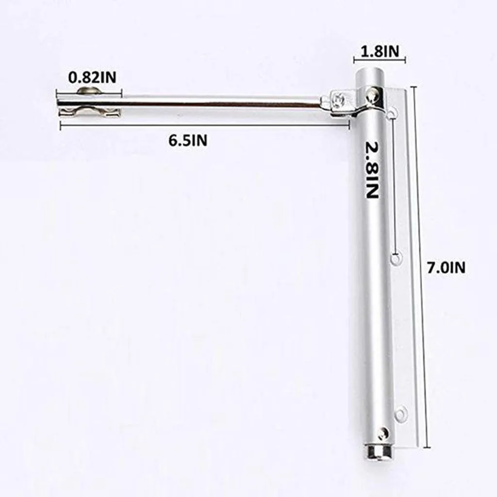 Автоматическая самоблокирующаяся дверная петля одиночная пружина регулируемая