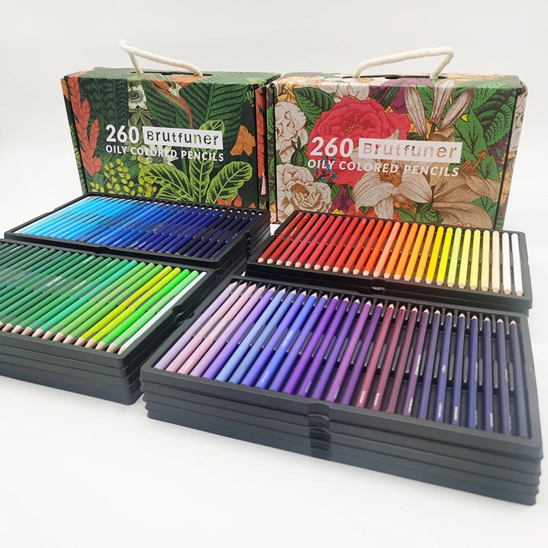 BRUTFUNER 520 COLORS COLORED PENCILS