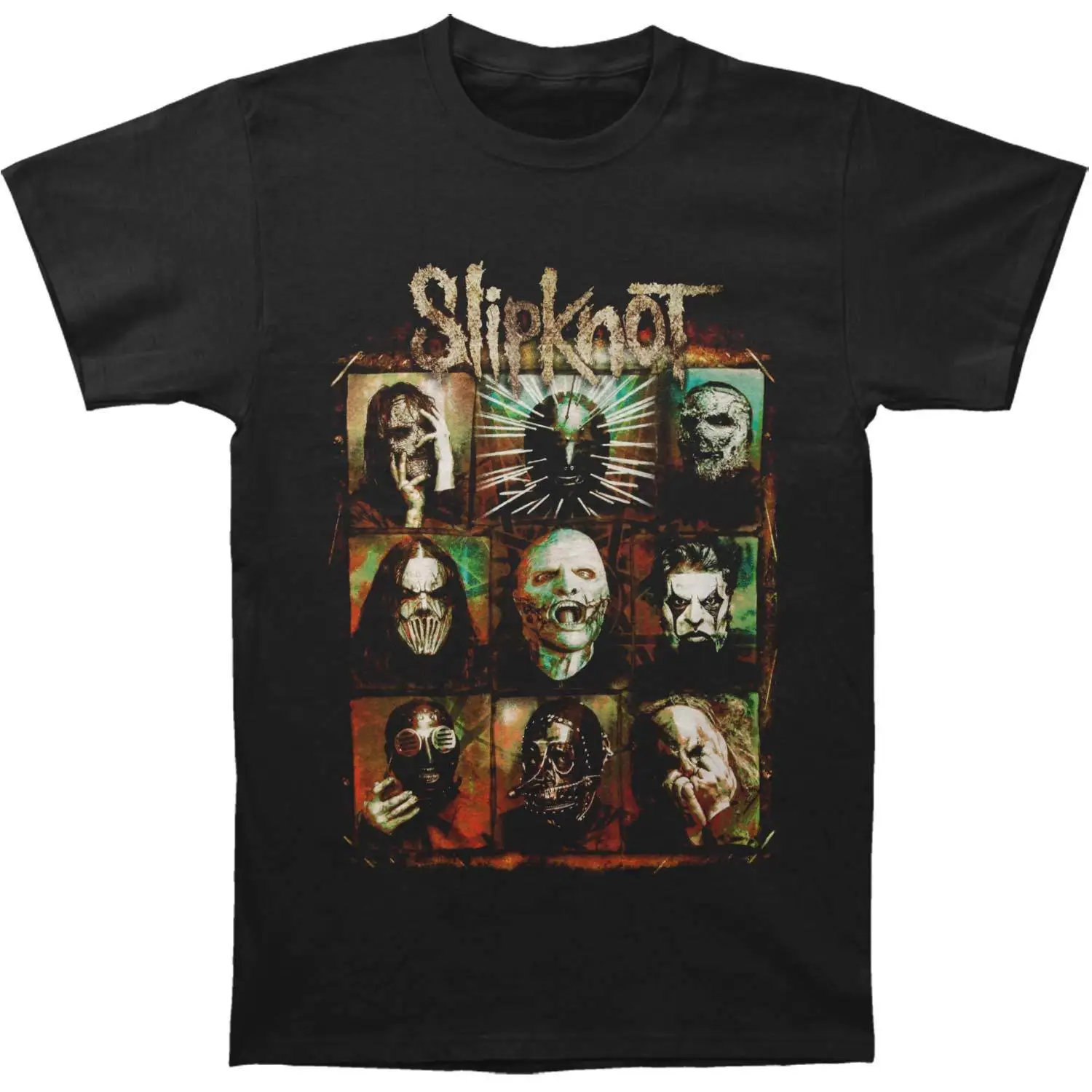 Slipknot мужская ржавчина рамка Лето 2015 Тур Футболка XX-большой черный новая футболка