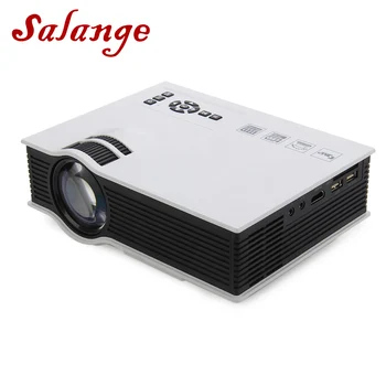 

Salange Projector, UC40 UC46 Update Home Theater Video Beamer LED Proyector Support 1080P 3D HDMI Movie Game Proyector Wifi