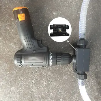 

Electric Drill Drive Pump Oil Water Mini Self Priming Transfer Pump Portable Corrosion Resistant Drill Pump-30