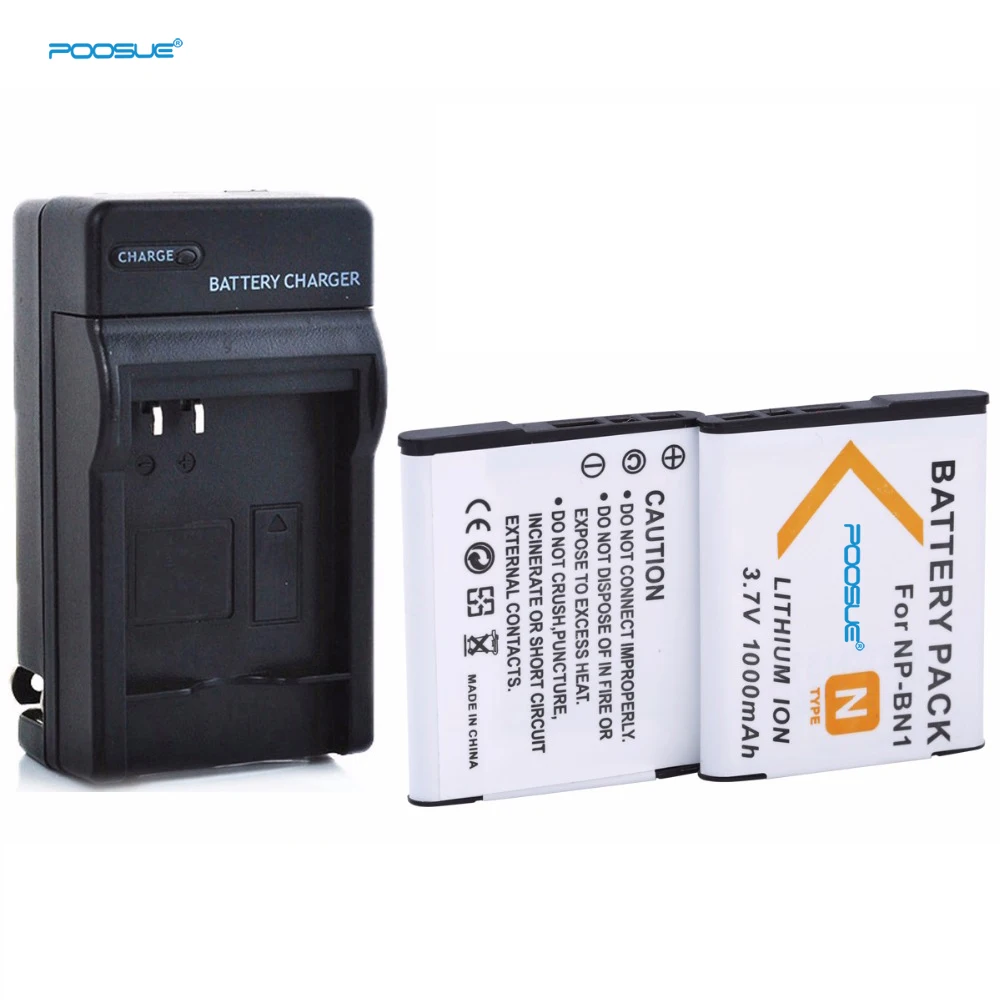 Camera Charger Npbn1 Bn1 Battery For Sony Cybershot Dsctx20 T99 Wx5