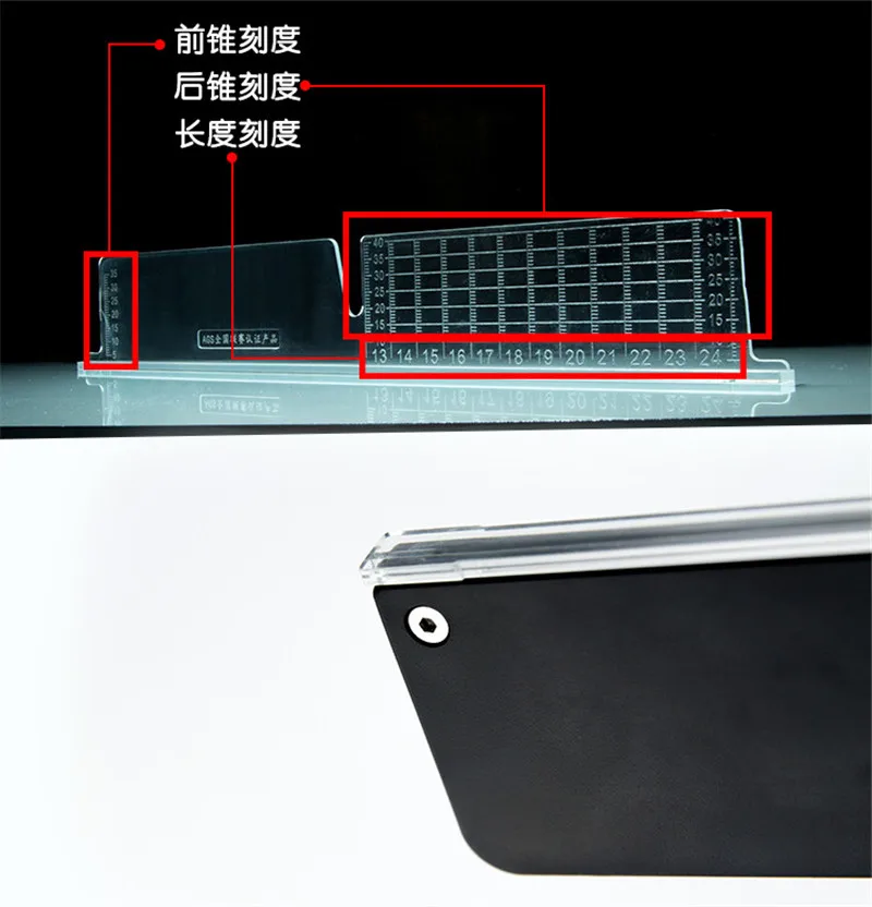 Universal Taper Template for Flat Band Cutting Advanced Cutting Jig New Patent product