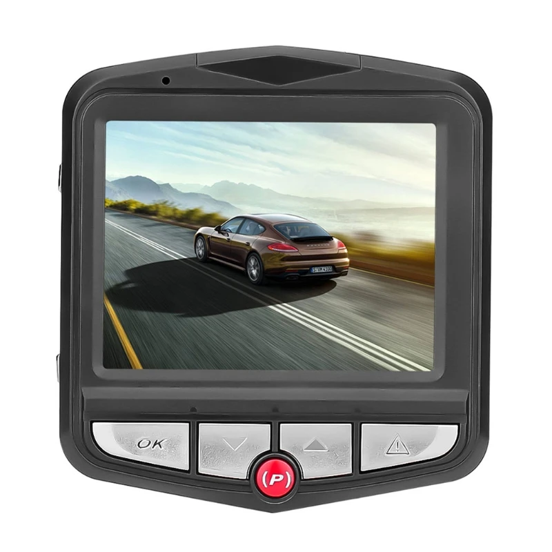 2,4 дюймов HD 1080P двойной объектив заднего вида Автомобильный видеорегистратор камера 170 градусов ночного видения Автомобильный видеорегистратор мини-видеорегистратор g-сенсор qyh