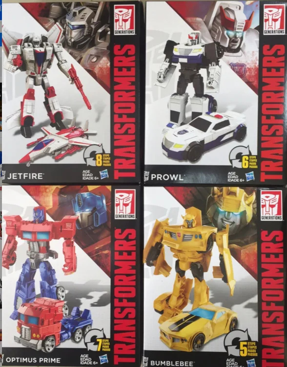 Hasbro Трансформеры Commander Cybertron серии Оптимус Прайм Шмель Megatron фигурка модель