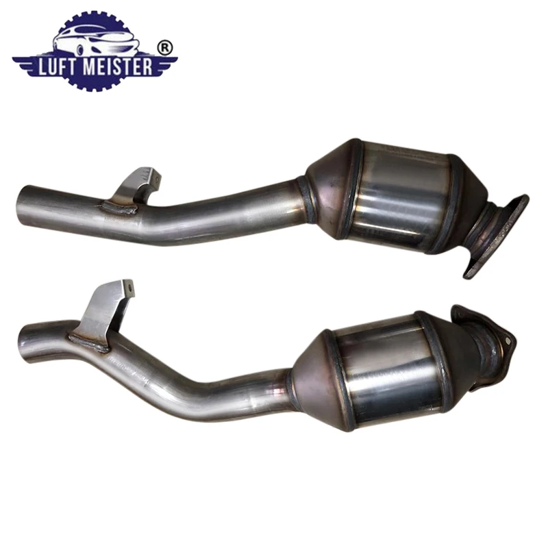 

Pair Rear Catalytic Converter for Porsche Cayenne 4.8 V8 - Gas 2011-2014 Without turbocharger Exhaust Pipe 958113023AX