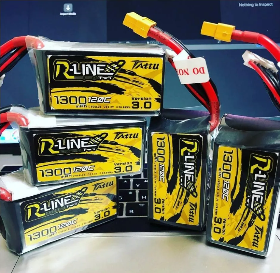 

Tattu R-Line Version 3.0 V3 1300/1550/1800/2000mAh 120C 4S 6S 4.2V Lipo Battery XT60 Plug FPV Racing Drone RC Quadcopter