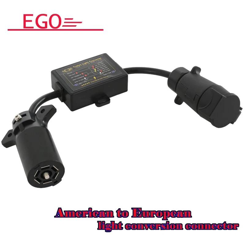 

Преобразователь для освесветильник прицепа из США в ЕС с 7-контактным круглым штекером