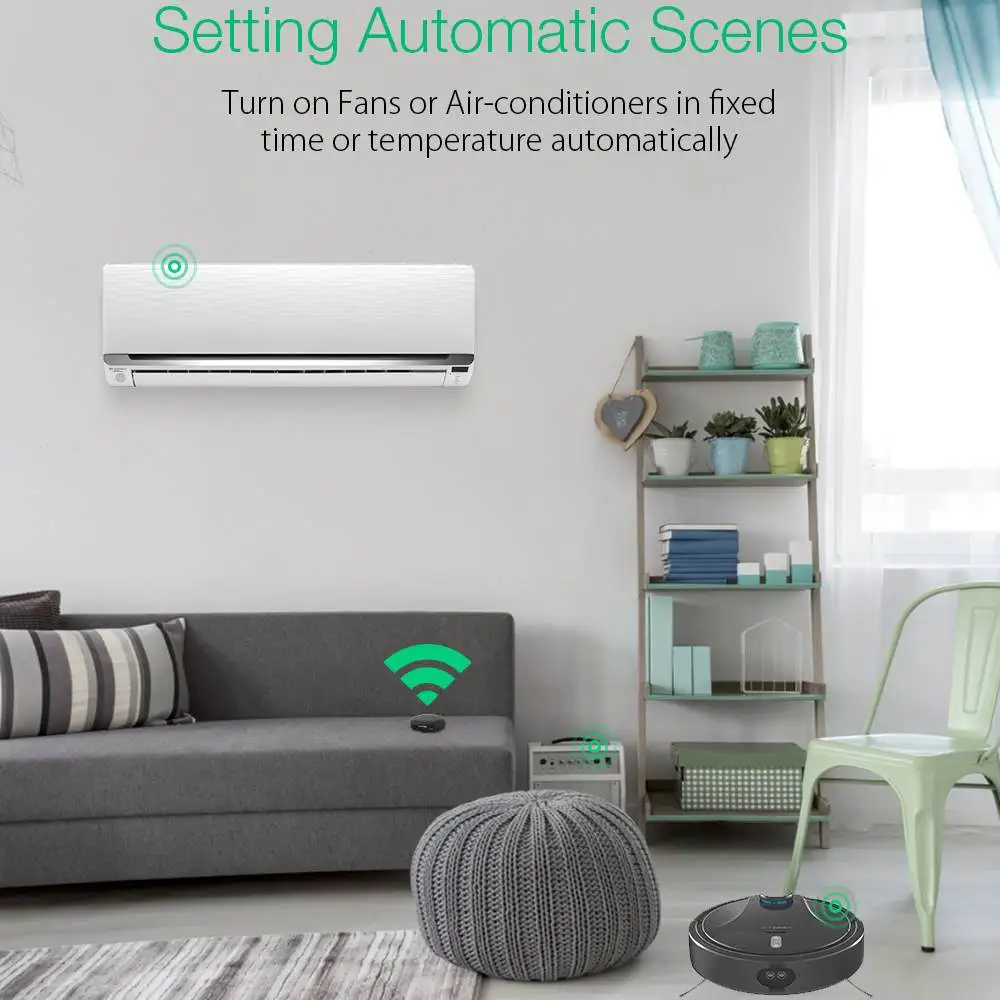 Умный ИК датчик BlitzWolf для телевизора Универсальный кондиционирования воздуха 360