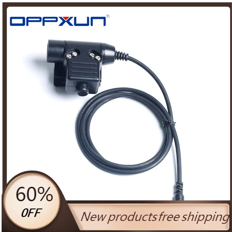OPPXUN U94 PTT Per Z Tactical Comtac II H50 H60 HD01 HD02 HD03 запонки для IPhone Samsung HTC 3 5 мм разъем мобильного