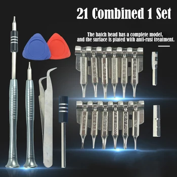 

21 Combine 1 Set Precision Small Screwdriver Kit Phone Repair Open Tools Multi-purpose Home Screw Driver Tools Set