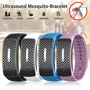 

Ultrasonic mosquito repellent bracelet anti-insect wrist strap insect mosquito repellent child adult outdoor mosquito repellent