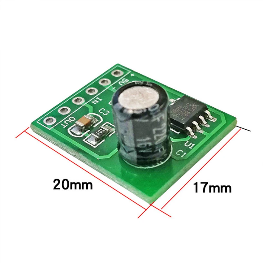 Xp8871モノラルデジタルオーディオパワーアンプ,5v 5w,ミニUSB