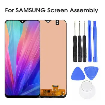 

Yuanlin AMOLED Touch Screen Digitizer without Frame for Samsung Galaxy A20 A205/DS A205F A205A Phone Accessories телефона 전화 화면