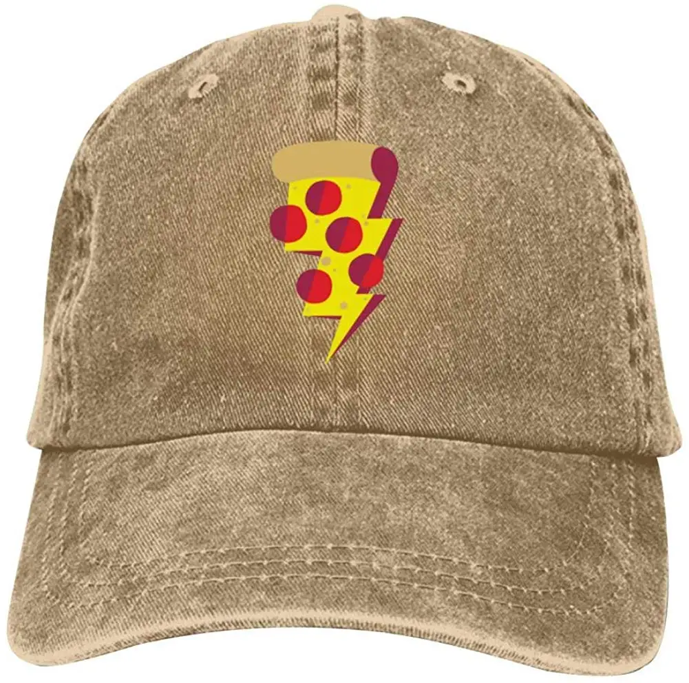 Модная винтажная Кепка для пиццы, Регулируемая Кепка для папы, бейсбольная ковбойская Кепка