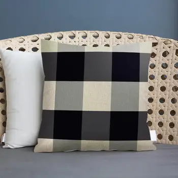 

Modern Linen Cotton Sofa Bed Cushion Cover Throw Pillow Case Car Office Decorbox Strong Sense Of Art Home Decor Supplies