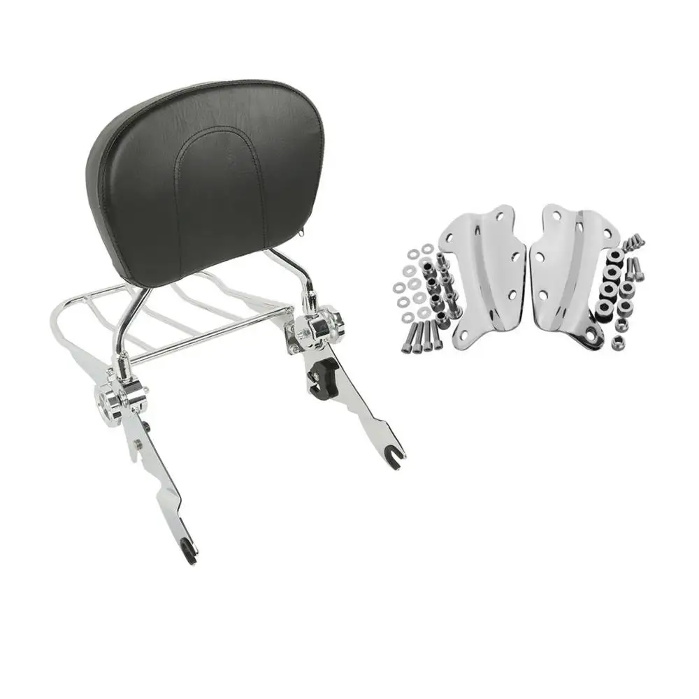 

Motorcycle Backrest Sissy Bar Docking Hardware For Harley Touring Road King Road Glide Street Glide 2009-2013