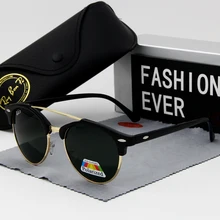 Круглые Солнцезащитные очки, Роскошные, брендовые, дизайнерские, классические, Ретро стиль, для мужчин и женщин, черные, зеленые, леопардовые линзы, поляризационные, uv400, унисекс, сплав, оттенки