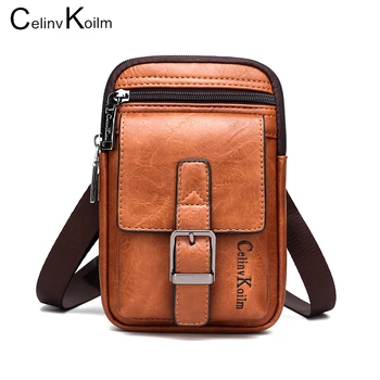 

Celinv Koilm Brand Small Multi-function Sling Chest Bag Men Shoulder Bag Legs Waist Bag For Man New Fashion Casual Cool Mini