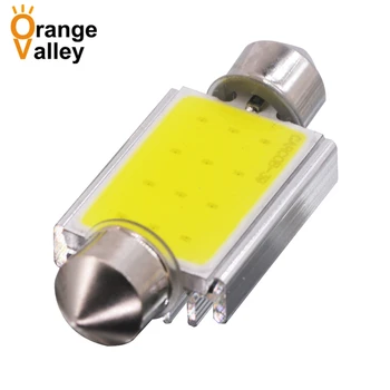 

100pcs Festoon C5W 31 36 39 41 mm LED COB Car Auto Interior Dome Reading Map Door Lights Lamp Bulb