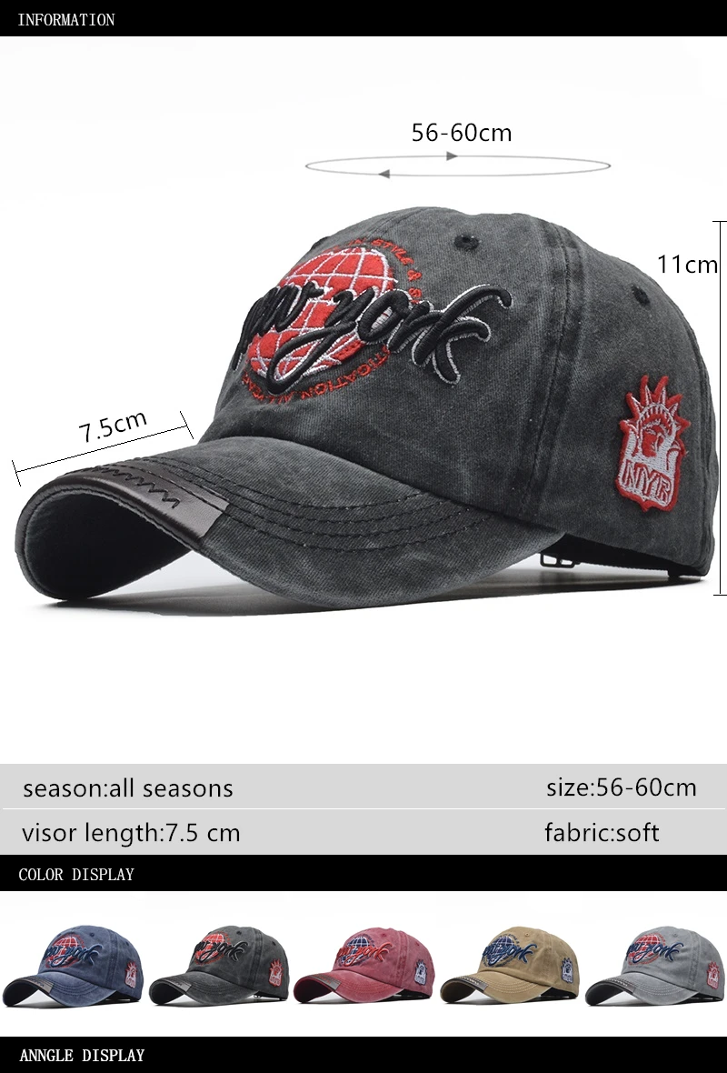 Хлопок Модные женские Бейсболки Newyork Snapback Шляпы Для Мужчин Ny Папа Кепка Casquette Homme Установлены Кепки