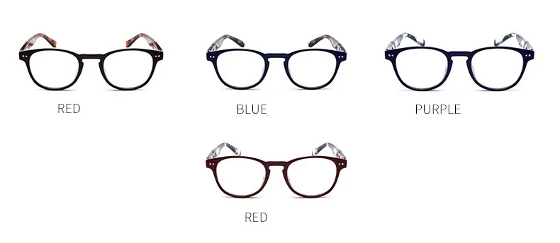 Hot Sale Men Women Round Prescription Reading Glasses 1.00-4.00 Fashion Business Hyperopia Prescription Eyeglasses Parents Gift