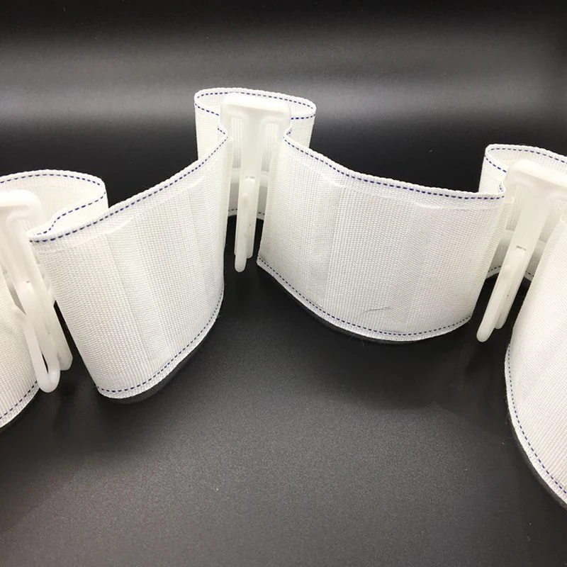 New Generation of Curtain Stereo Stereotype Hooks Curtain White Nano Plastic Four-claw Hook Tape Hook Rail Accessories cp134#40