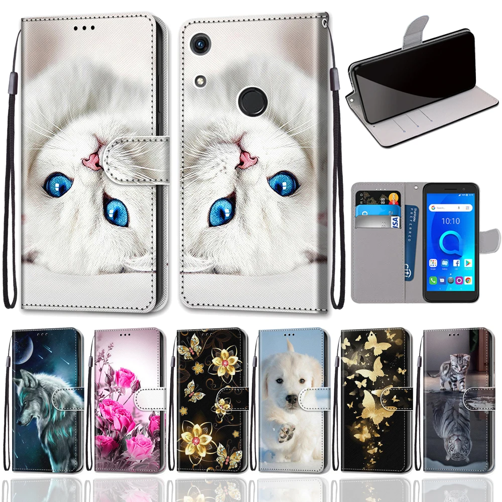 Чехол для Huawei Y6 2019 кожаный чехол бумажник телефона флип роскошный оболочка сумка