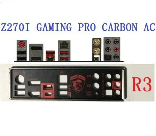 Защитная задняя панель I/O IO для материнской платы MSI Z270I GAMING PRO CARBON AC | Электроника
