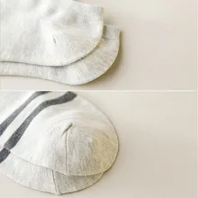 Хит, 10 пар, женские, мужские носки, в полоску, хлопок, короткие, по щиколотку, дышащие, для спорта, бега, MVI-ing