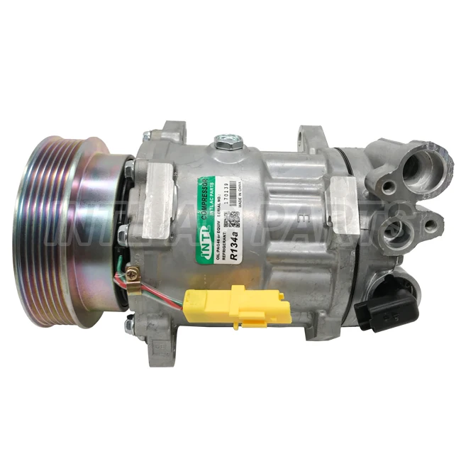 Автоматический компрессор переменного тока для Peugeot 407 607/Citroen C5 II III 9656572180 6453XW 648720