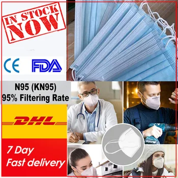 

Ship To USA DHL 20Pcs FP2 Reusable n95masks n95mask kn95mask facemask
