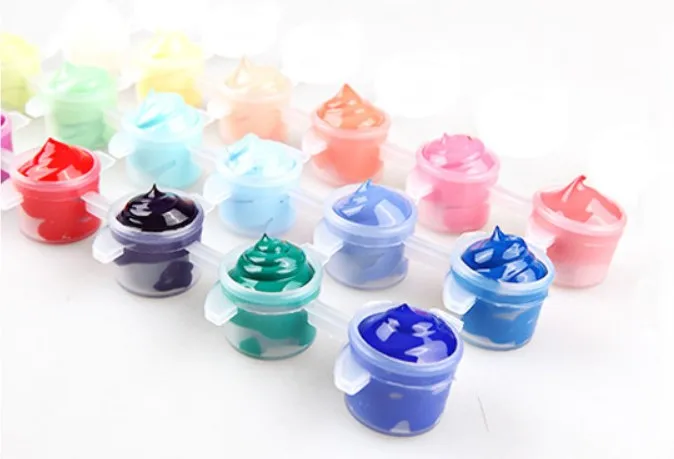 颜料细节只是颜料的图