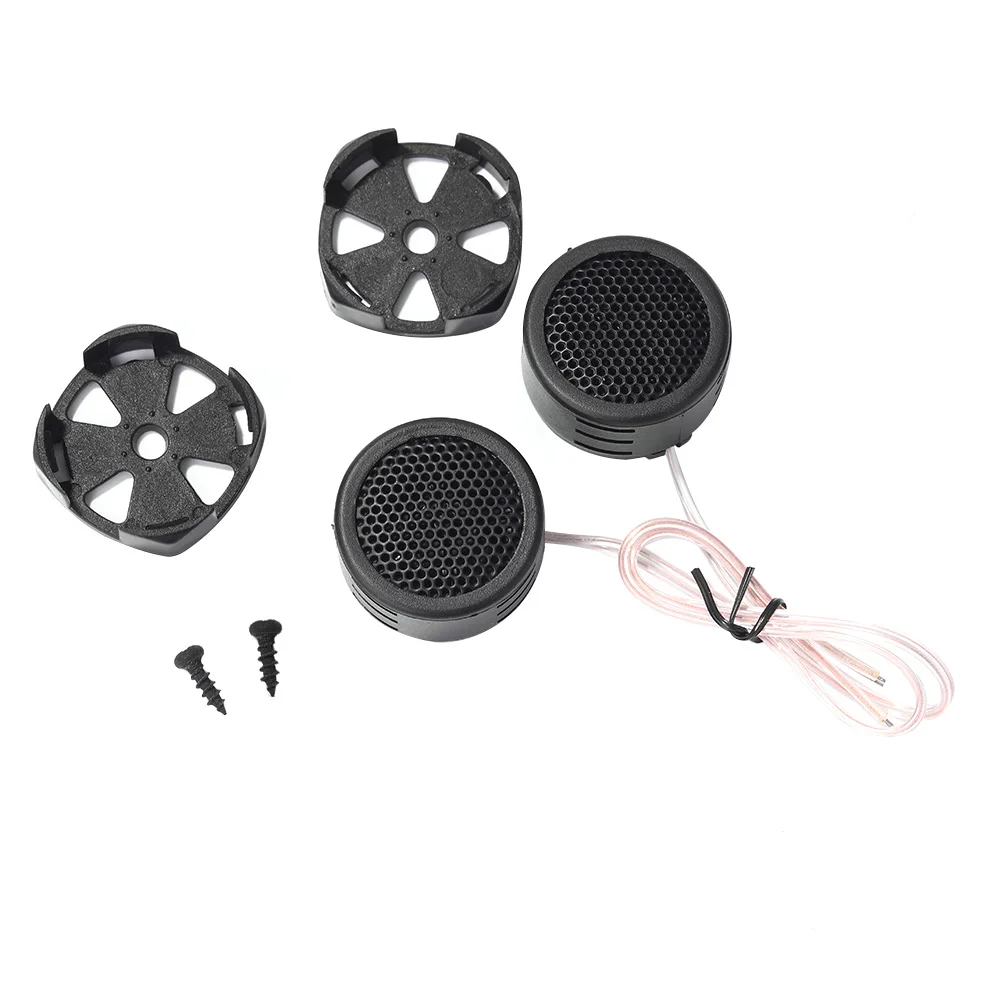 1Pair Universal High Efficiency Mini Dome Tweeter Treble Loudspeaker 2x Loud Speaker Super Power Audio Sound Car Stereo Speakers