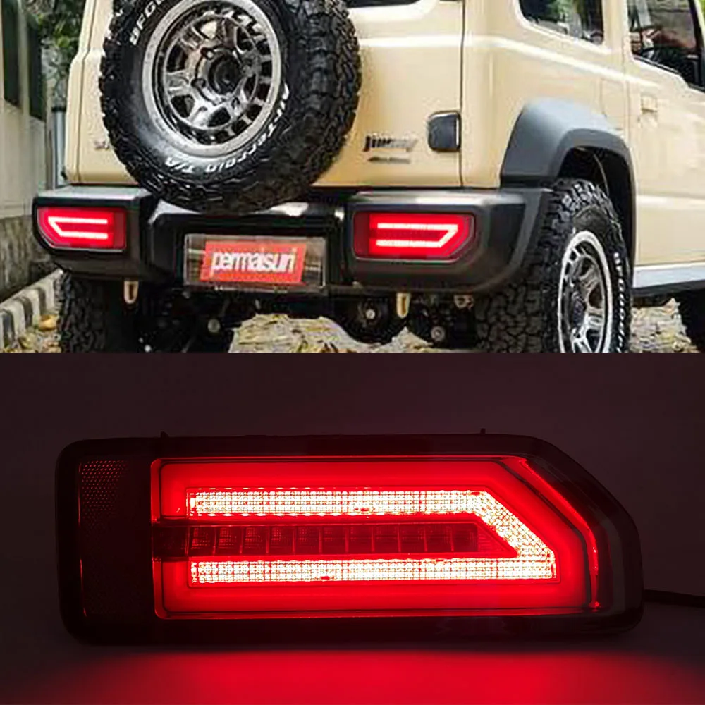 Lampu Belakang Reflektor LED Mobil untuk Suzuki JIMNY 2019 2020 2021
