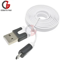 1 м 3,3 фута usb кабель для зарядки DC кабель для зарядки Micro USB удлинитель для Wemos D1 NodeMCU случайный цвет