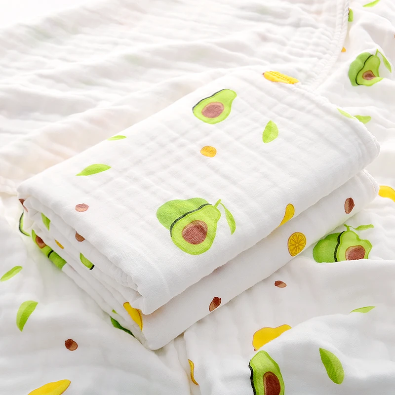 

Baby bath towel Pure cotton gauze super soft absorbent newborn blanket Newborn bath bag quilt baby towel