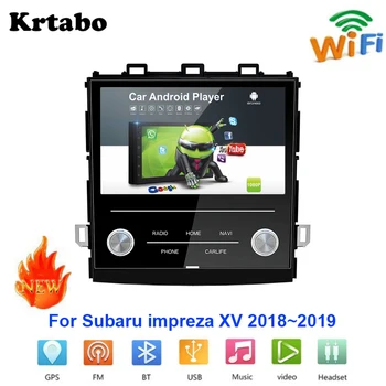 

Car radio Android multimedia player For Subaru impreza XV 2018~2019 Car touch screen GPS Navigation Support Carplay Bluetooth