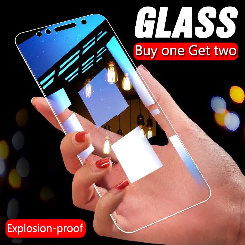 

3Pcs Full Cover Tempered Glass For Xiaomi Redmi Note 7 8 6 5 Pro 5A 6 Screen Protector For Redmi 6A 5 Plus Protective Glass Film
