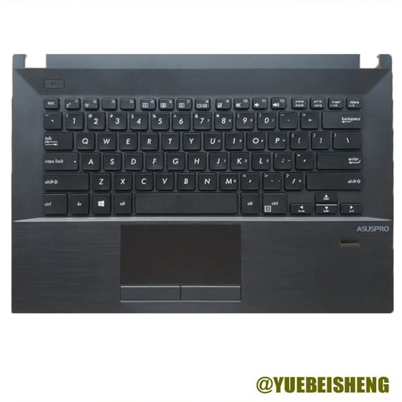 

YUEBEISHENG New For ASUS PRO451L PU450C PRO451 PU450 PU451 PU451J palmrest US keybaord upper cover,Black color